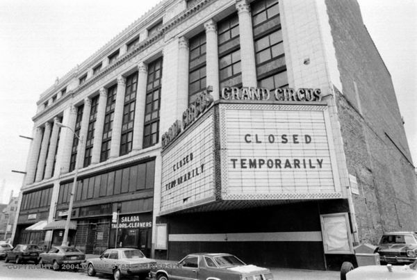 Detroit Opera House - Old Photo From Wayne State Library (newer photo)